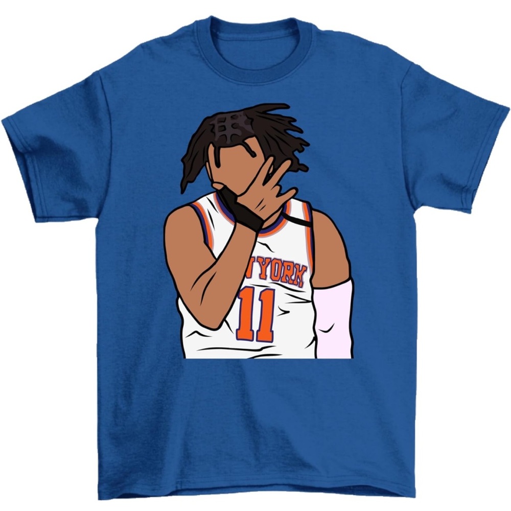 NEW Jalen Brunson 3 Point Celebration New York Basketball T-Shirt